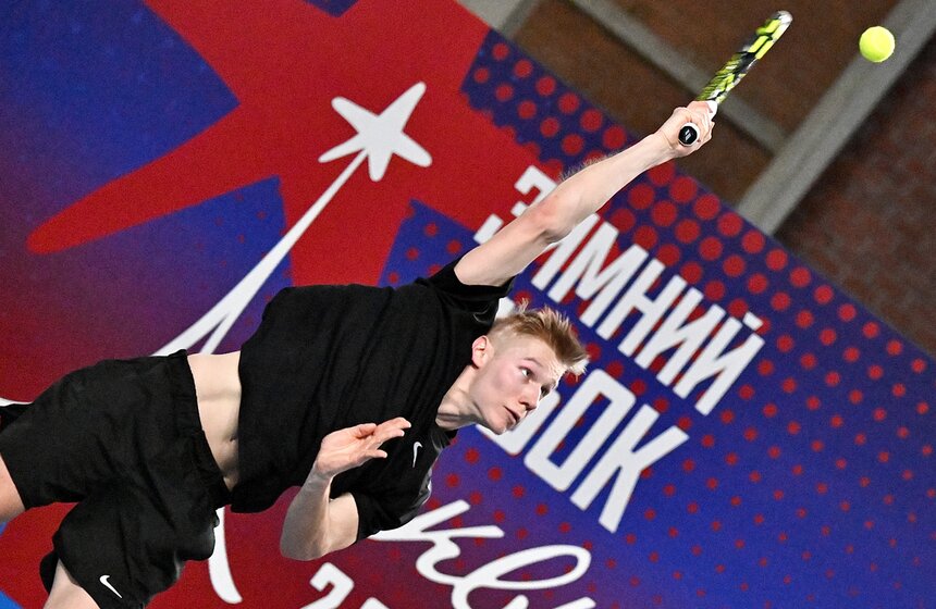 Открытый зимний кубок Москвы по теннису завершился в "Лужниках" 12 фото