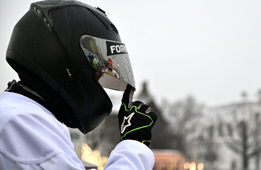 Гран-при Москвы по ледовому картингу прошел на катке ВДНХ 3 фото