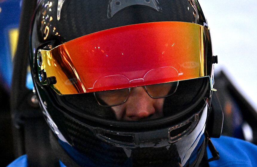 Гран-при Москвы по ледовому картингу прошел на катке ВДНХ 19 фото