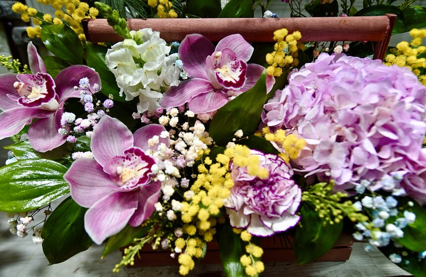 Цветочный ажиотаж охватил Рижский рынок в Москве 9 фото