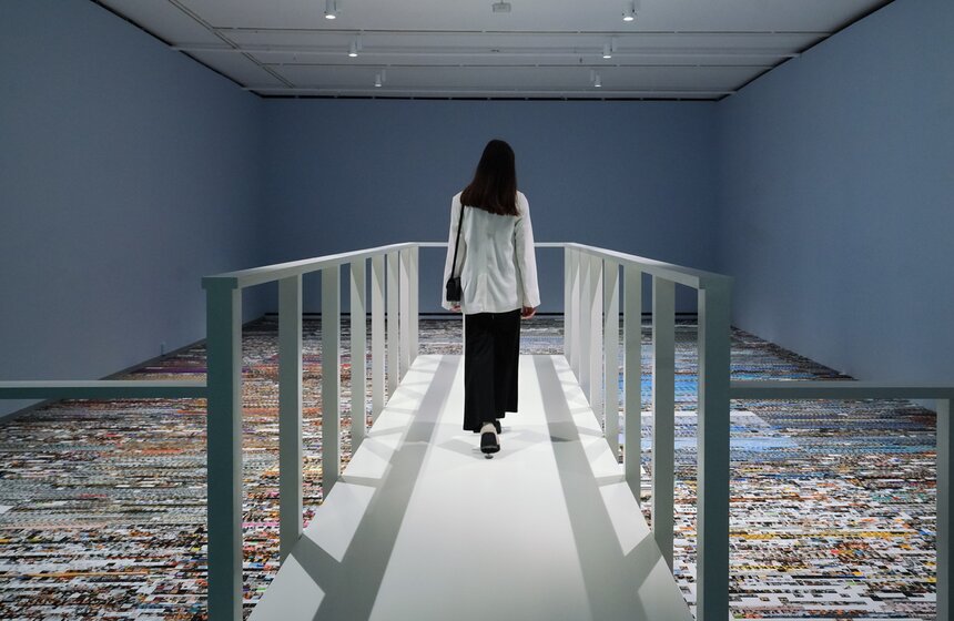 Вторая международная биеннале "Искусство будущего" открылась в Москве 22 фото