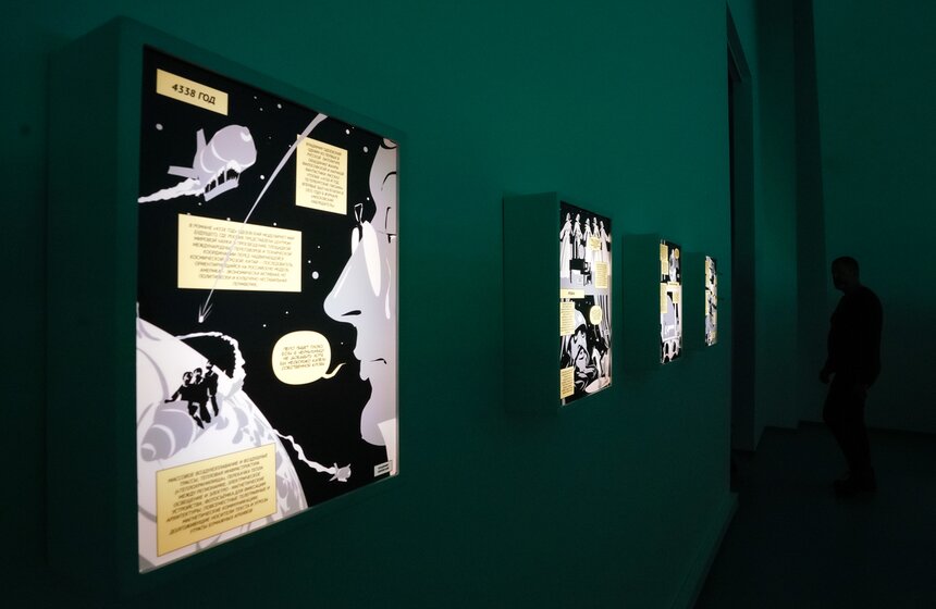 Вторая международная биеннале "Искусство будущего" открылась в Москве 29 фото