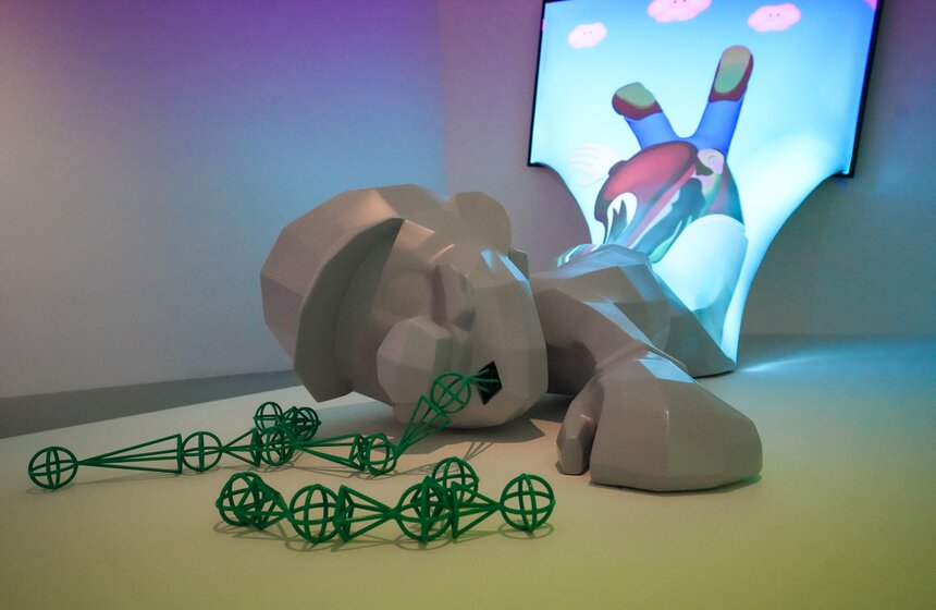 Вторая международная биеннале "Искусство будущего" открылась в Москве 25 фото