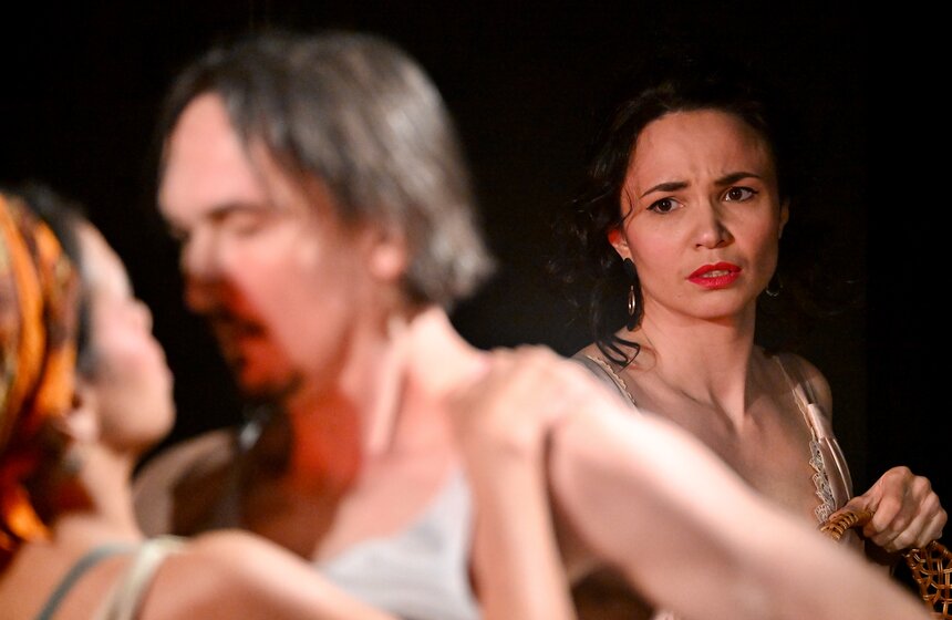 Спектакль "Мой дядя самых честных правил" прошел в театре "Эрмитаж" 15 фото