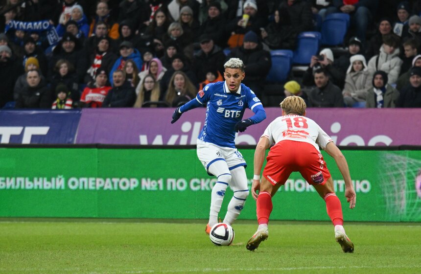 "Динамо" разгромило "Спартак" в матче Кубка России 4 фото