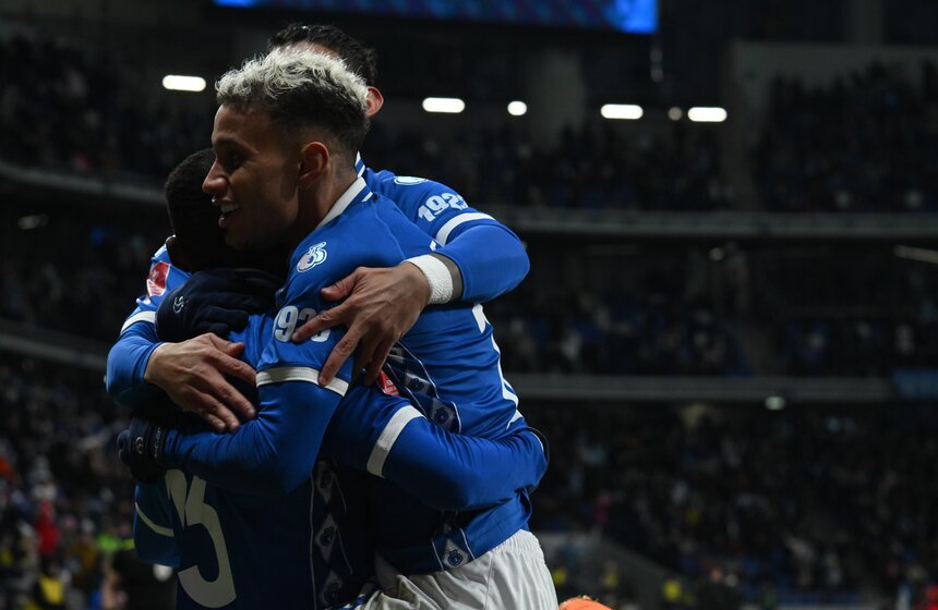 "Динамо" разгромило "Спартак" в матче Кубка России 10 фото