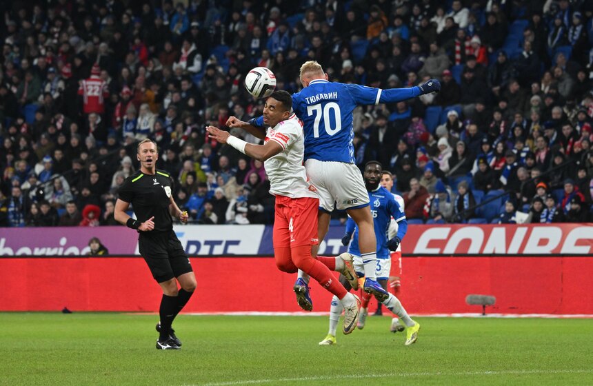 "Динамо" разгромило "Спартак" в матче Кубка России 3 фото