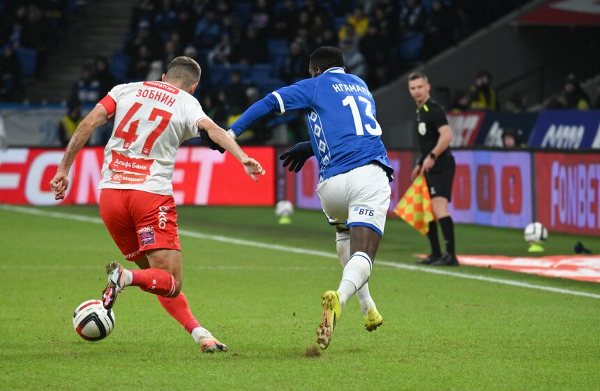 "Динамо" разгромило "Спартак" в матче Кубка России 16 фото