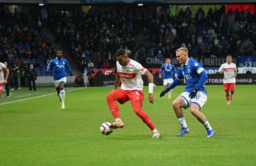 "Динамо" разгромило "Спартак" в матче Кубка России 2 фото