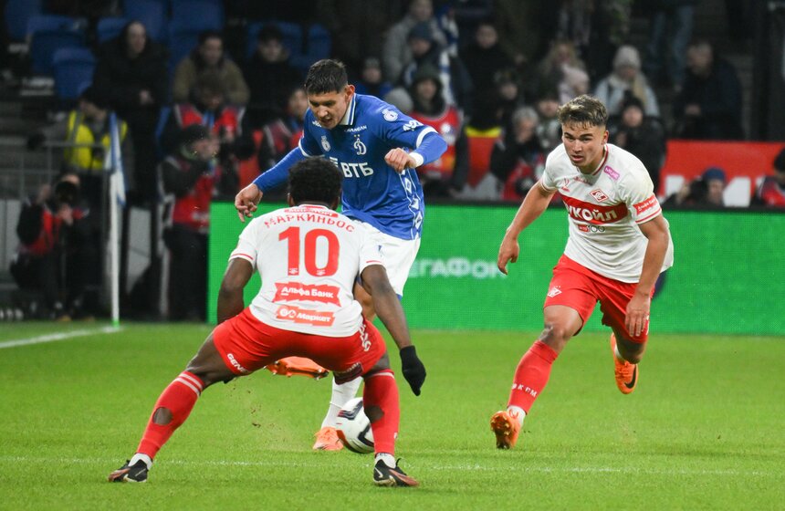 "Динамо" разгромило "Спартак" в матче Кубка России 11 фото