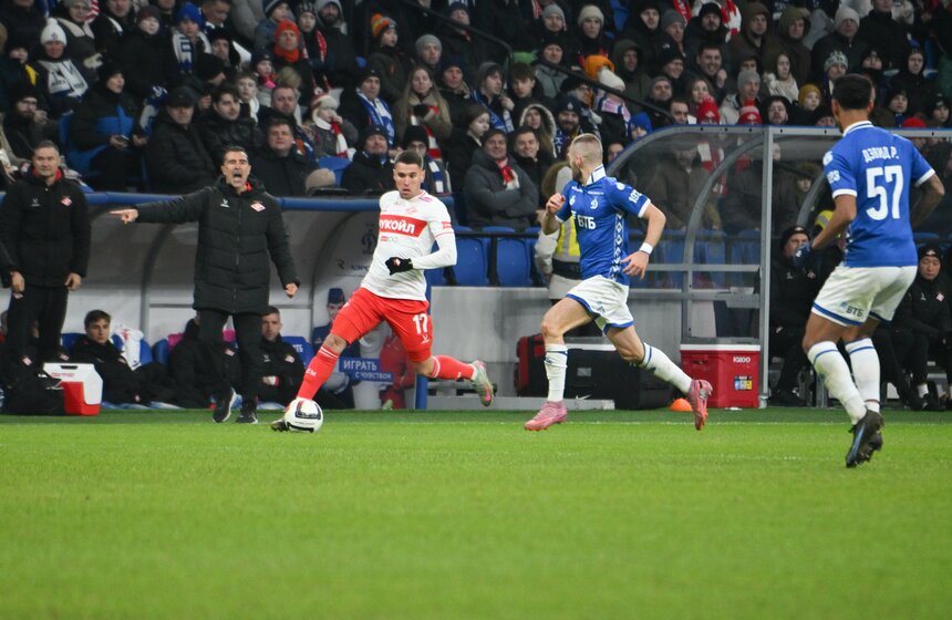 "Динамо" разгромило "Спартак" в матче Кубка России 15 фото