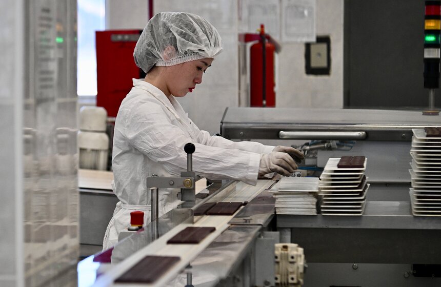 Пресс-тур к 50-летию бренда "Вдохновение" прошел на фабрике концерна "Бабаевский" 23 фото