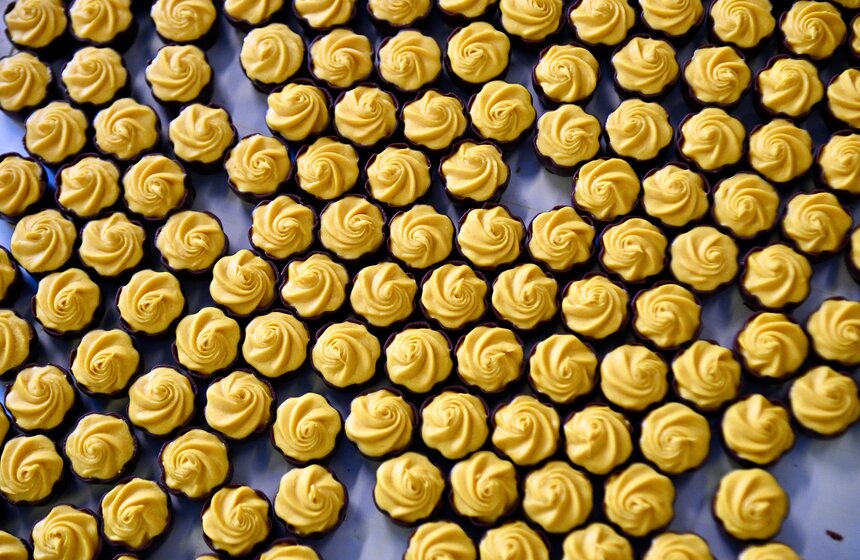 Пресс-тур к 50-летию бренда "Вдохновение" прошел на фабрике концерна "Бабаевский" 24 фото