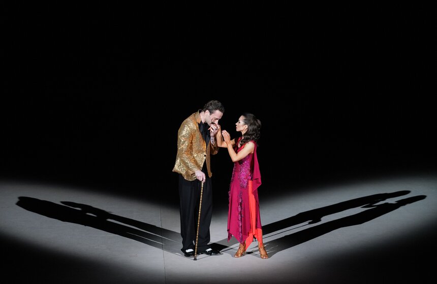 Премьера спектакля "Наваждение" состоялась во Дворце Ирины Винер 8 фото