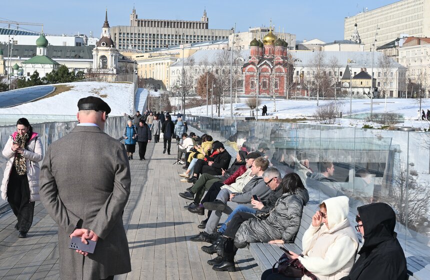 Воздух в Москве прогрелся до плюс 12 градусов 11 марта 12 фото