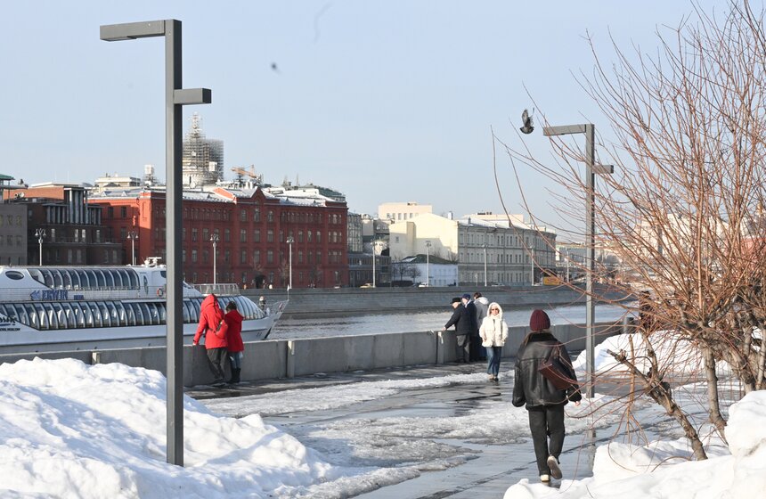 Воздух в Москве прогрелся до плюс 12 градусов 11 марта 17 фото