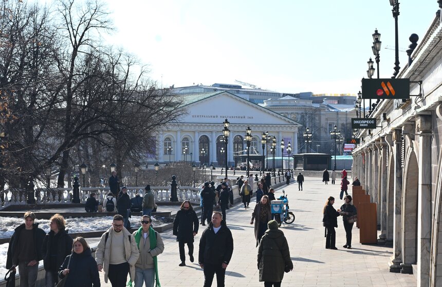 Воздух в Москве прогрелся до плюс 12 градусов 11 марта 2 фото