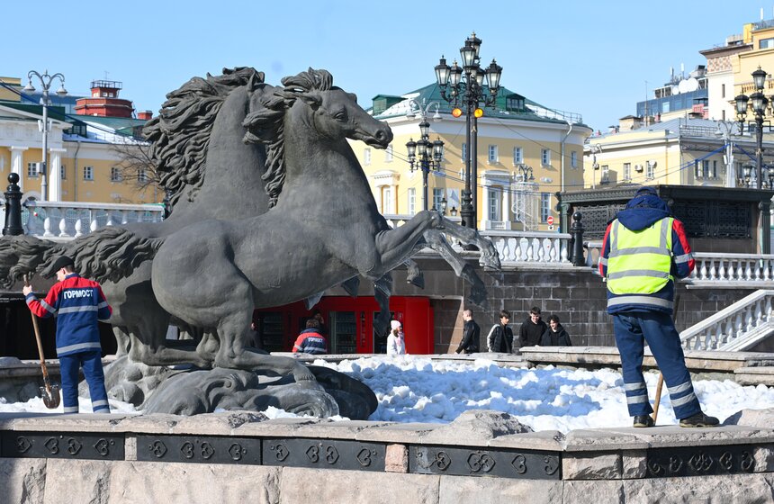 Воздух в Москве прогрелся до плюс 12 градусов 11 марта 4 фото