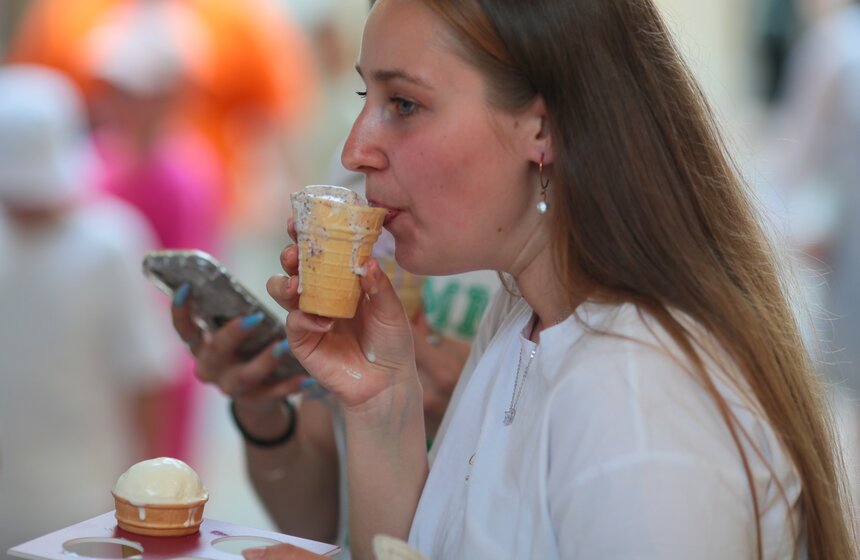 День мороженого провели в ГУМе 3 фото