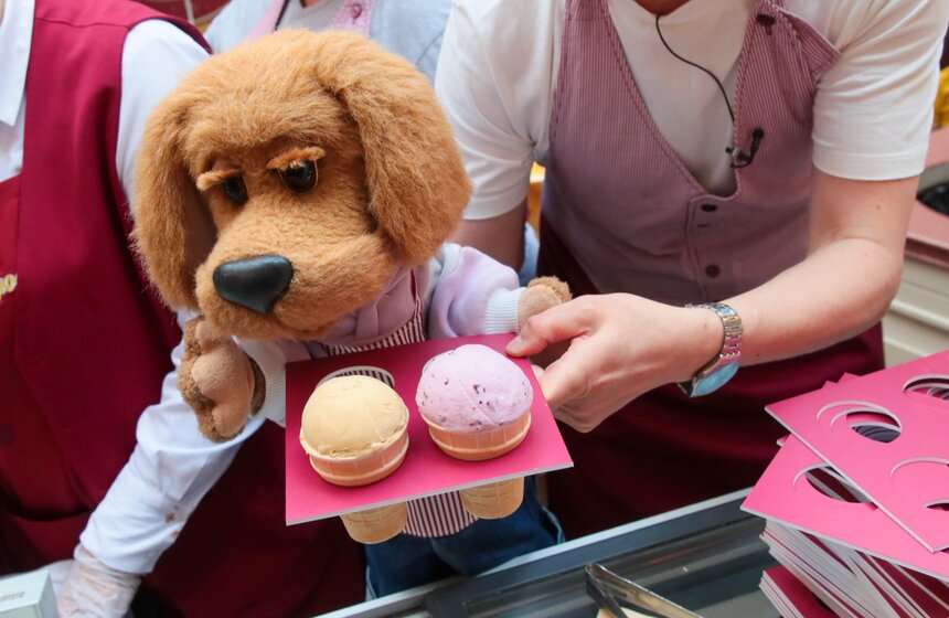 День мороженого провели в ГУМе 10 фото