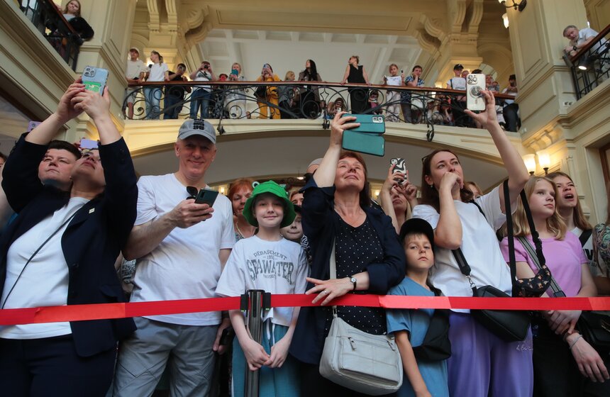 День мороженого провели в ГУМе 8 фото