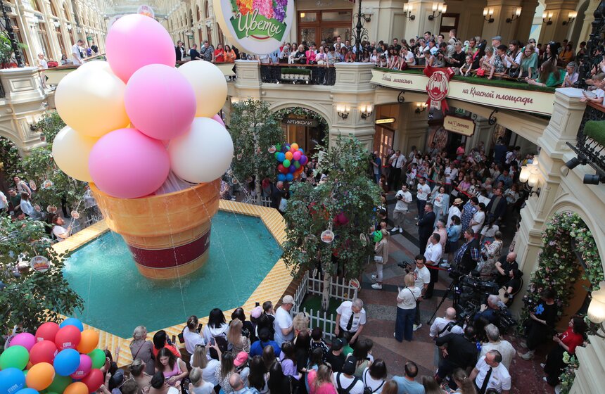 День мороженого провели в ГУМе 15 фото