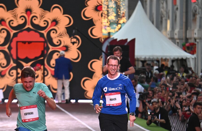 Второй "Забег по Никольской" прошел в Москве 4 июня 12 фото