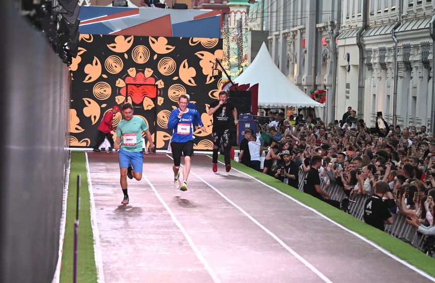 Второй "Забег по Никольской" прошел в Москве 4 июня 11 фото