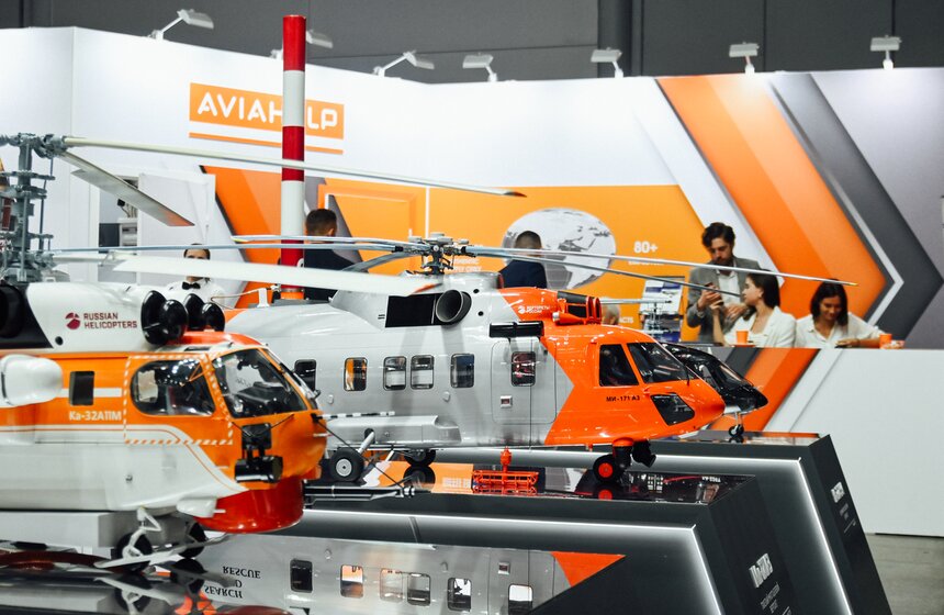 Выставка HeliRussia завершилась в "Крокус Экспо" 12 июня 22 фото