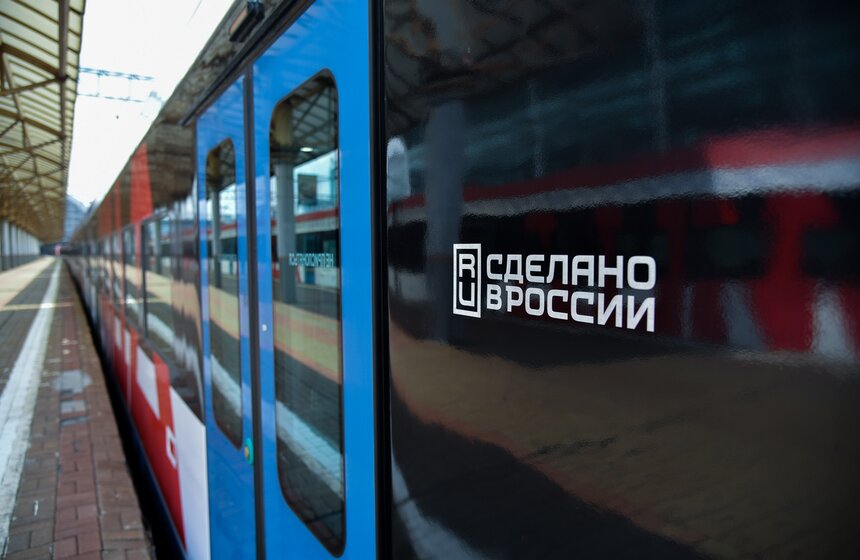 Выставка электропоездов "Иволга" прошла на Киевском вокзале 12 июня 10 фото