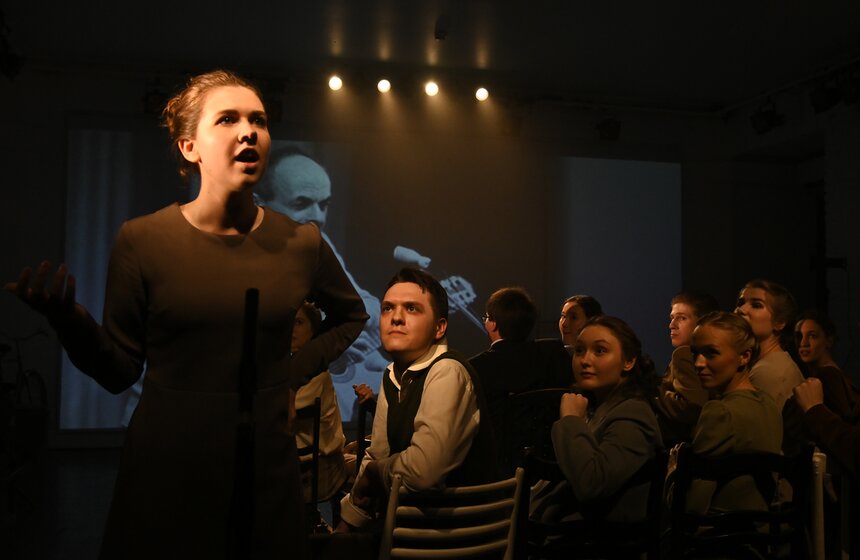 Премьера спектакля "Я – Булат Окуджава" состоялась в Центральном доме литераторов 14 фото