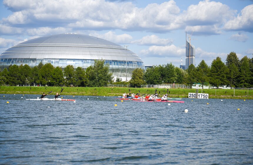 Международные соревнования "Кубок Доброй Воли" прошли на Гребном канале Москвы 18 фото