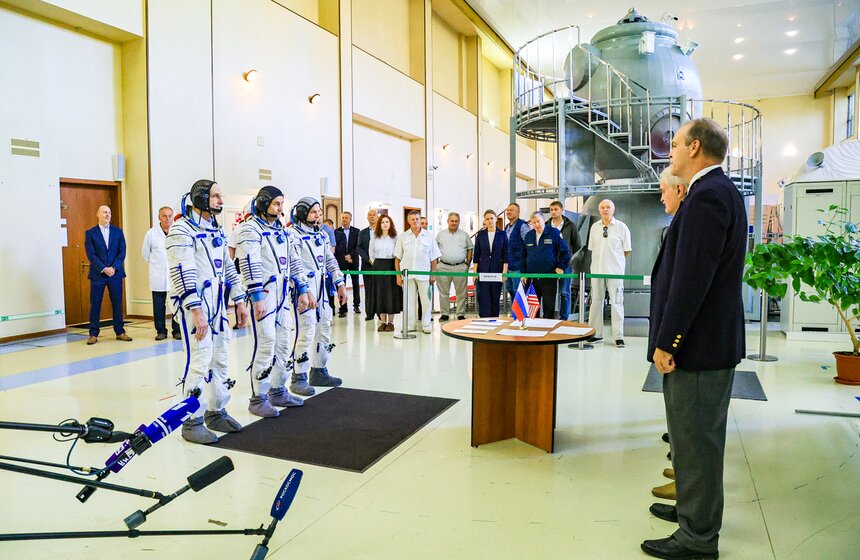 Экипажи МКС-72 приступили к экзаменационным комплексным тренировкам 6 фото