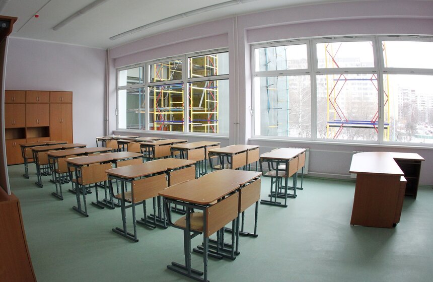 Сергей Собянин осмотрел строящийся в СВАО блок начальных классов 6 фото