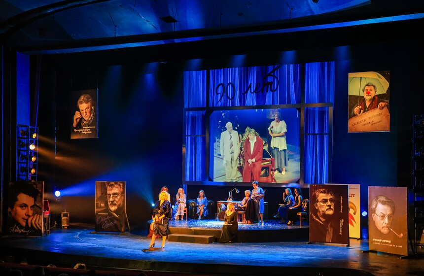 Посвященный 90-летию Александра Ширвиндта спектакль прошел в Театре сатиры 18 фото