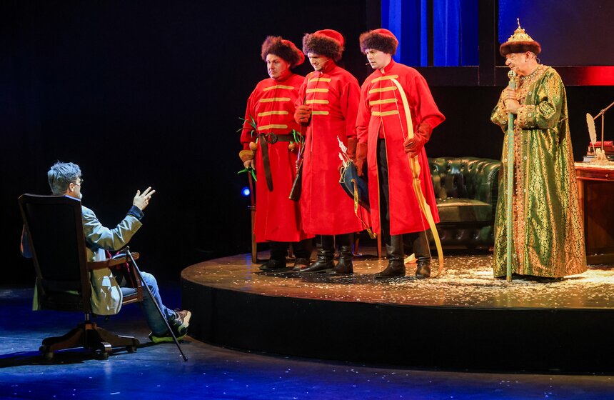 Посвященный 90-летию Александра Ширвиндта спектакль прошел в Театре сатиры 19 фото