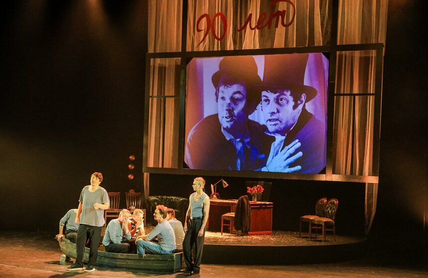 Посвященный 90-летию Александра Ширвиндта спектакль прошел в Театре сатиры 15 фото