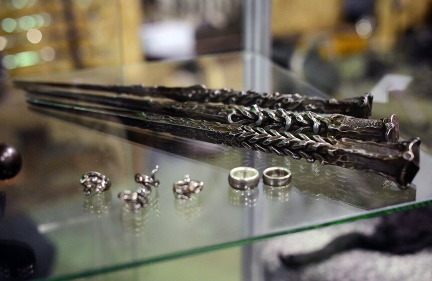 В КВЦ "Сокольники" проходит выставка холодного оружия 16 фото