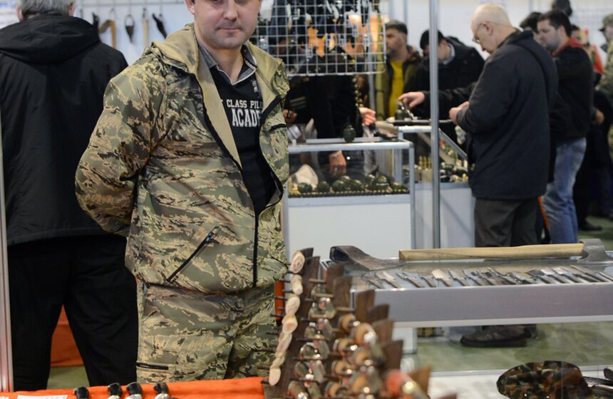 В КВЦ "Сокольники" проходит выставка холодного оружия 2 фото