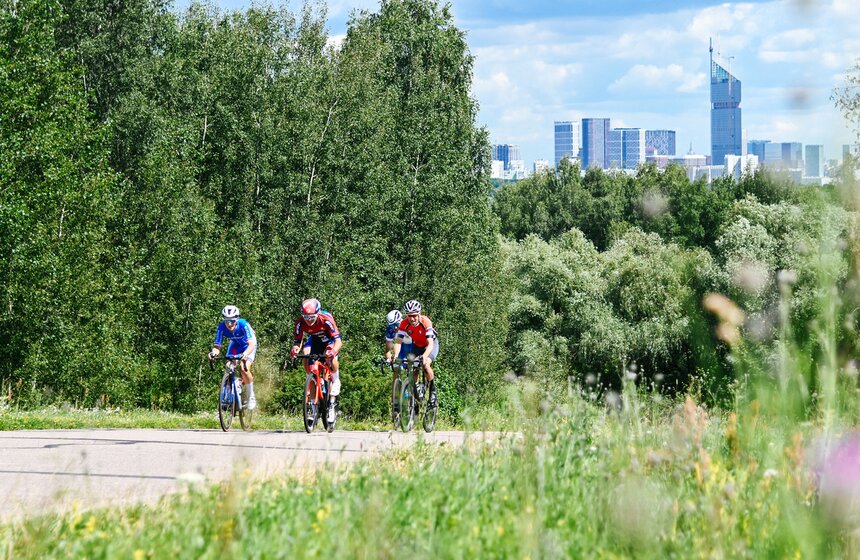 Завершилась многодневная велогонка "Пять колец Москвы" 9 фото