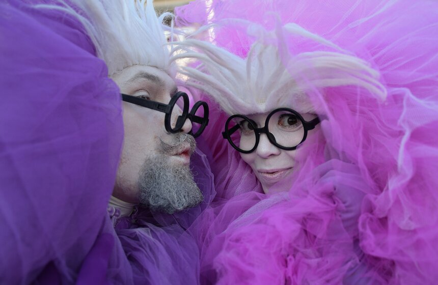 Около 40 тыс школьников пришли на общегородской выпускной в Парк Горького 13 фото