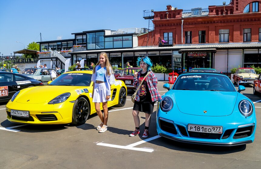 Девятое ретроралли "На семи холмах" прошло в Москве 30 июня 7 фото