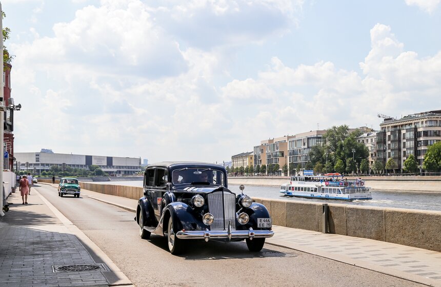 Девятое ретроралли "На семи холмах" прошло в Москве 30 июня 18 фото