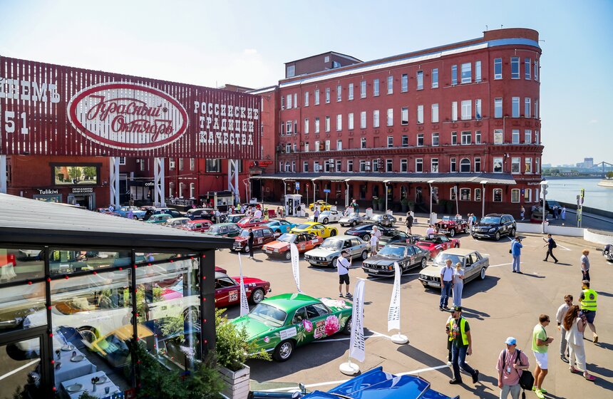 Девятое ретроралли "На семи холмах" прошло в Москве 30 июня 4 фото