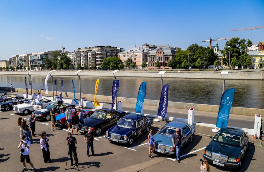 Девятое ретроралли "На семи холмах" прошло в Москве 30 июня 1 фото