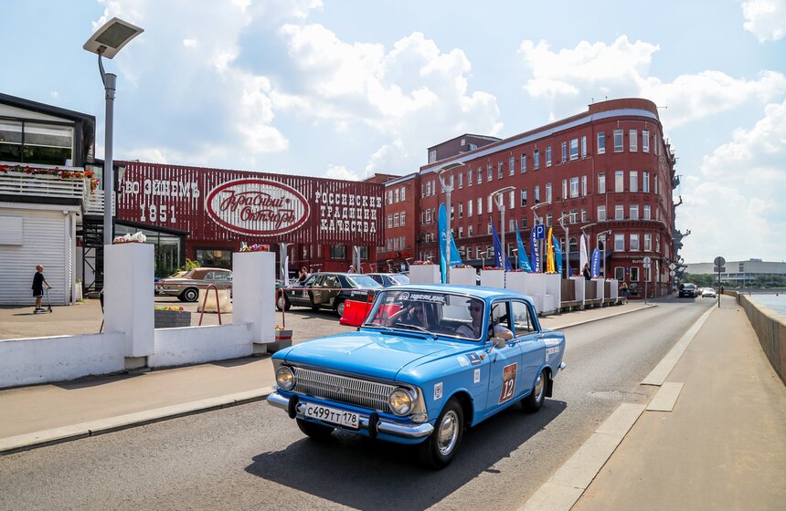 Девятое ретроралли "На семи холмах" прошло в Москве 30 июня 19 фото