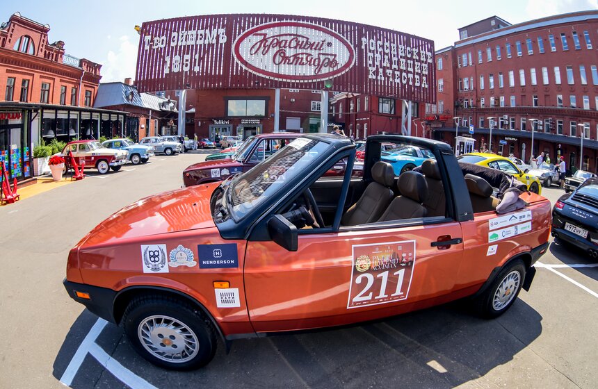 Девятое ретроралли "На семи холмах" прошло в Москве 30 июня 13 фото