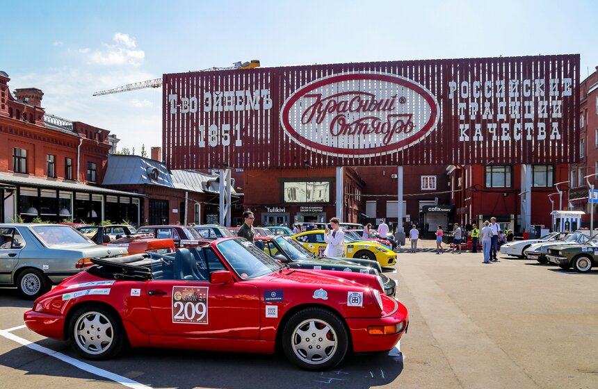 Девятое ретроралли "На семи холмах" прошло в Москве 30 июня 2 фото