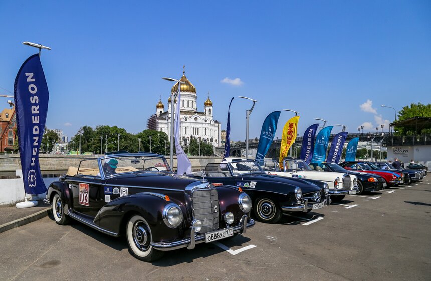 Девятое ретроралли "На семи холмах" прошло в Москве 30 июня 6 фото