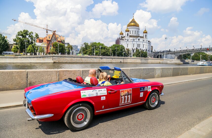 Девятое ретроралли "На семи холмах" прошло в Москве 30 июня 17 фото